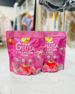 Gluta Collagen Pink Dietary Supplement 300gm ( 2 pic )